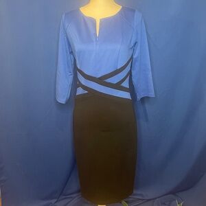 VF Show Blue & Black Dress SIZE:M